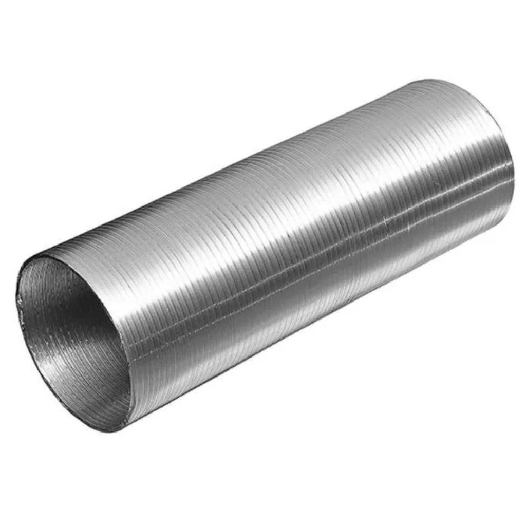 Воздуховод вентиляционый алюминий, диаметр 160 мм, гофрированный, 3 м, ERA, 16ВА