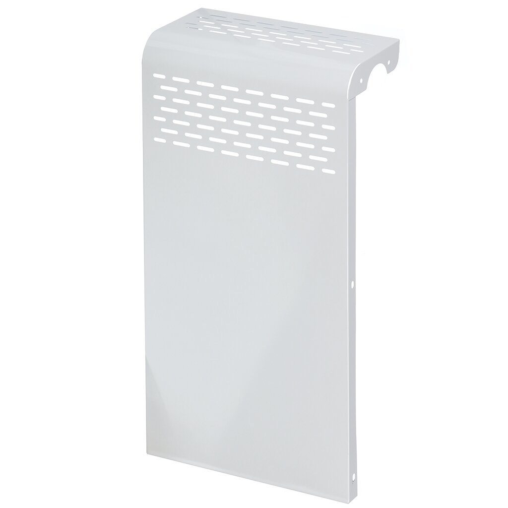 Экран для радиатора, металл, 290х610 мм, белый, Люкс, Viento металлический радиаторный экран эвент