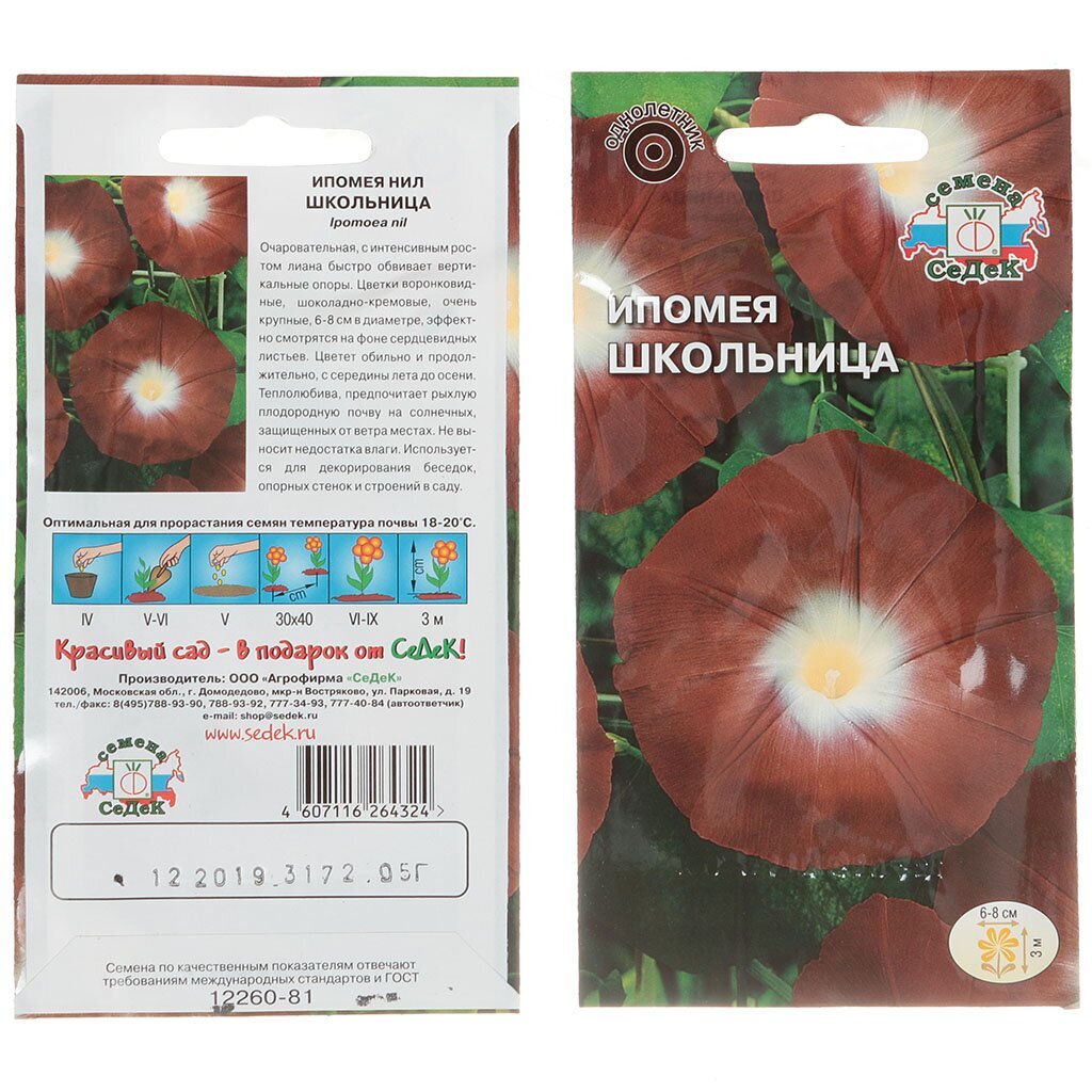 Семена Цв Ипомея Школьница ЦВ