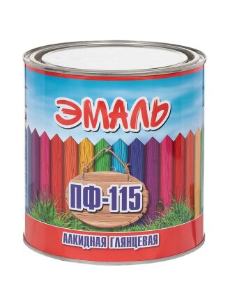 Эмаль Zabor, ПФ-115, алкидная, глянцевая, желтая, 2.6 кг