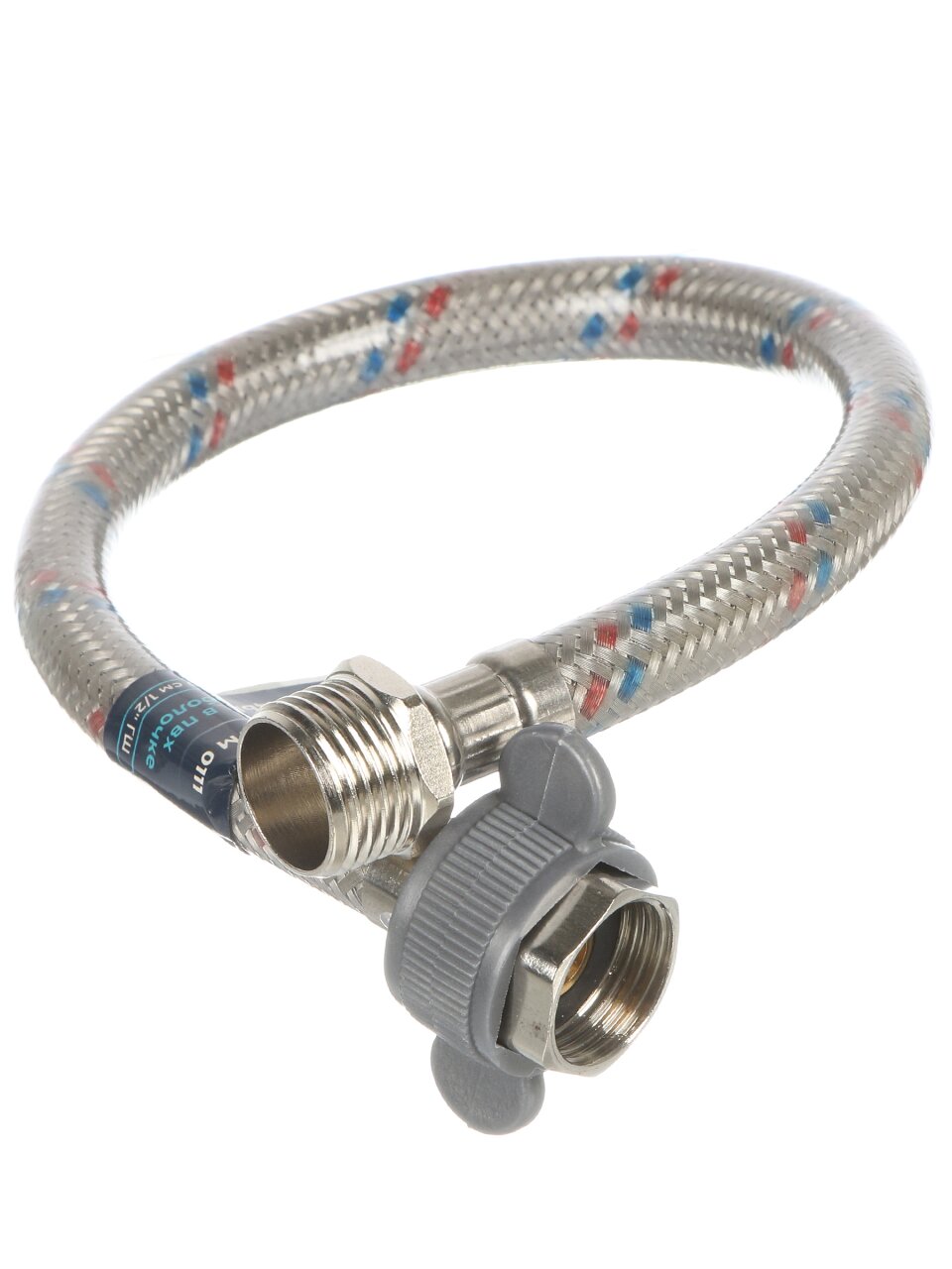 Подводка для воды 1/2&amp;quot;х0.4 м, г-ш, сталь, полимер, Stemix
