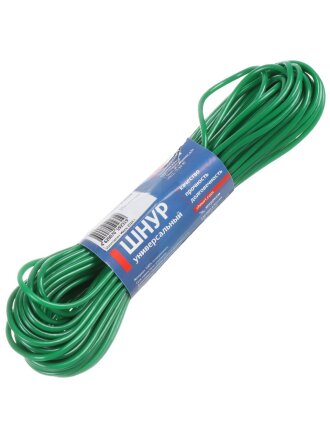 Шнур диаметр 4 мм, полипропилен, в ПВХ оболочке, 4ПВХ.пп777М20м, 20 м