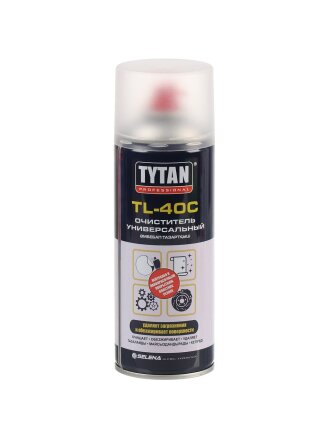 Очиститель универсальный, Professional TL-40C, 0.4 л, Tytan, 16891