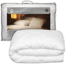 Одеяло 2-спальное, 172х205 см, Файбер 100% полиэстер, 250 г/м2, всесезонное, чехол 100% полиэстер, кант, IVVA, белое