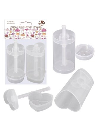 Набор для канапе полиэтилен, 2 шт, Мультидом, Фуршет, VL80-394