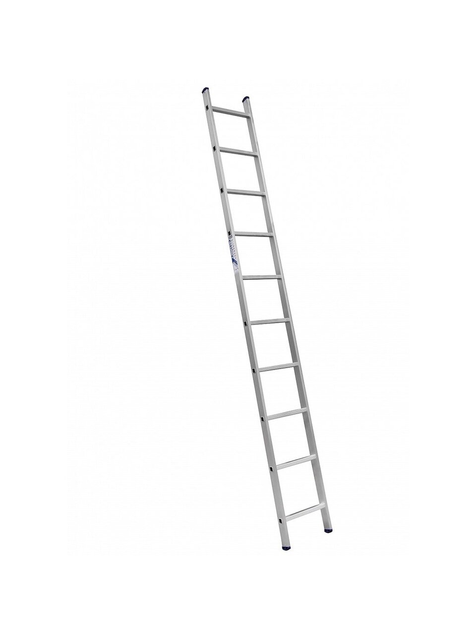 Лестница приставная, 1 секция, 10 ступеней, алюминий, 2.79 м, 150 кг, Alumet, 5110