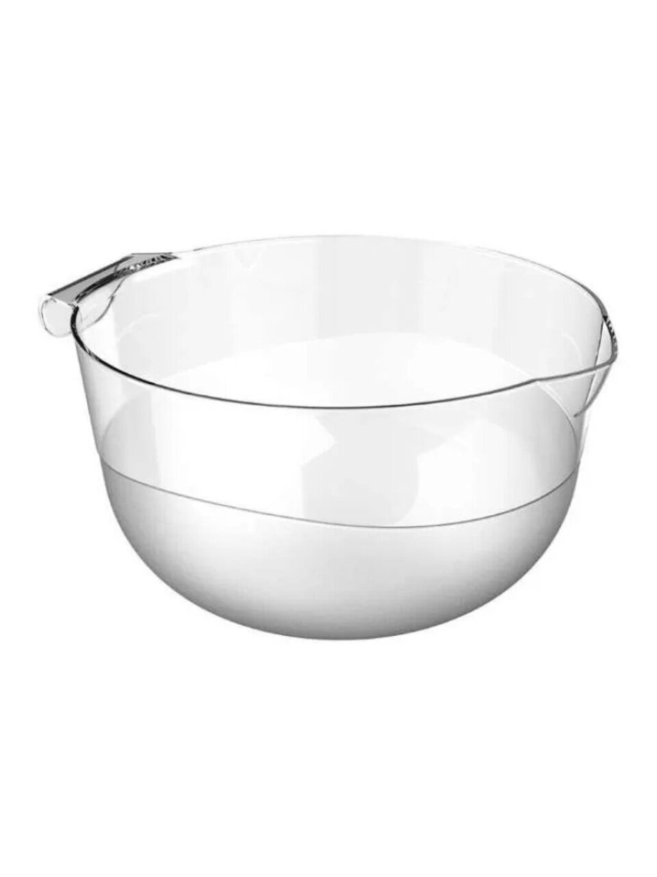Миска пластик, круглая, 10.9 см, 2 л, Prestige, Berossi, ИК 55900000, прозрачная