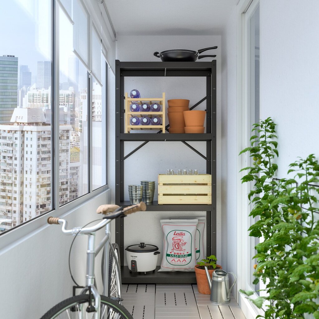 7 идей как обустроить балкон внутри по-простому и дешево