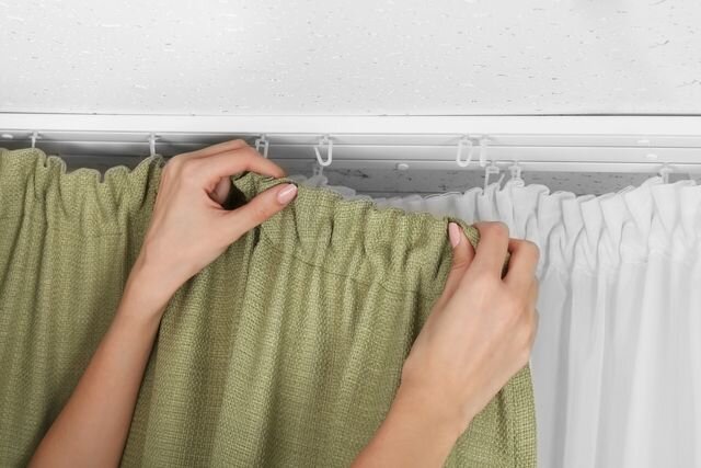 Как стирать шторы по типу тканей