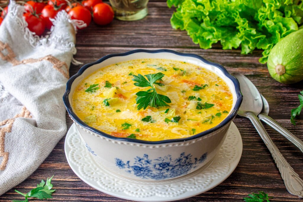 Сырный суп из плавленного сырка: рецепт приготовления