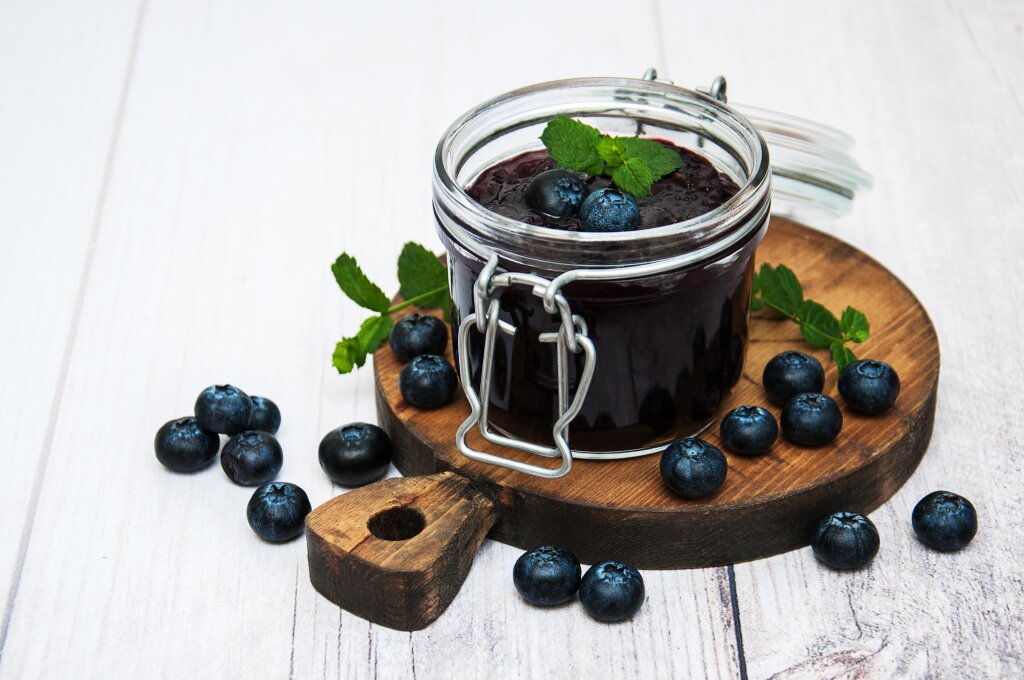 рецепт варенья из голубики