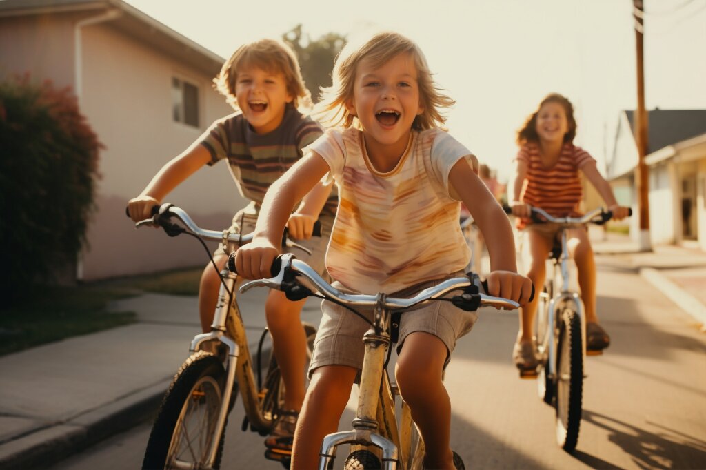 Где учить ребенка кататься на велосипеде