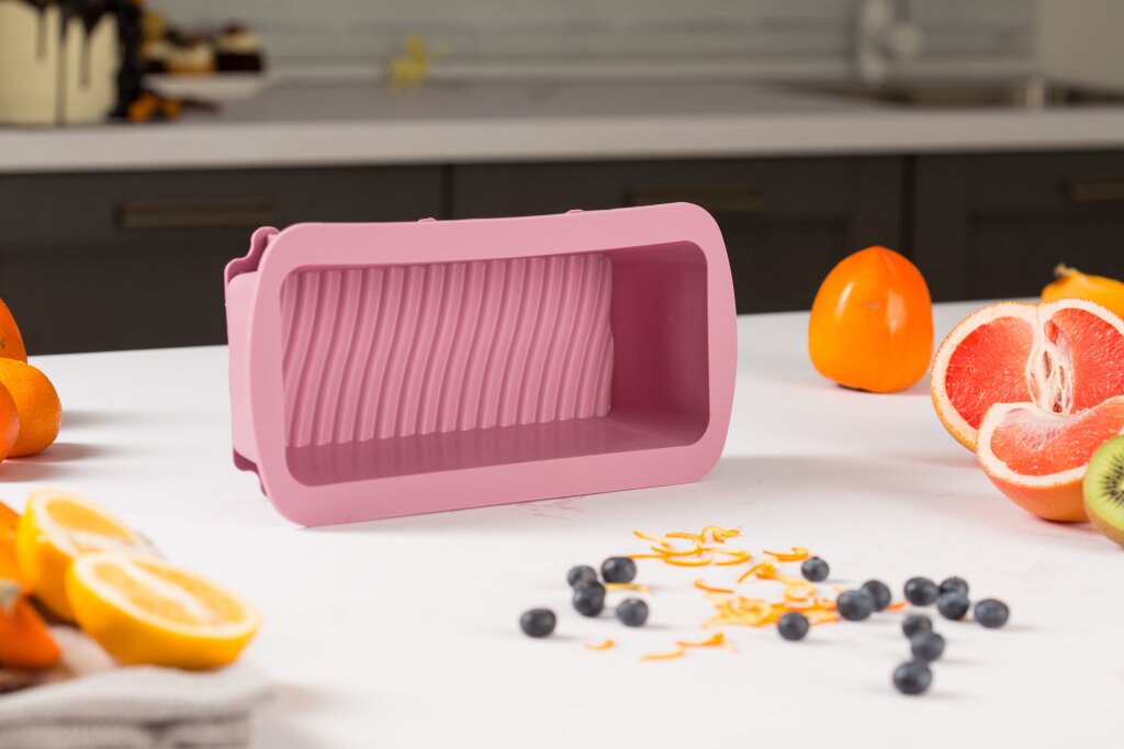 purple-rectangular-silicone-mold-form-baking-chocolate-cake-fruits-greens-mint.jpg