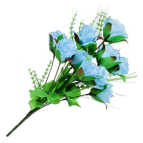 Цветок искусственный декоративный пасхальный, Роза, 40 см, в ассортименте, FY083