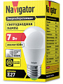 Лампа светодиодная E27, 7 Вт, 60 Вт, 220 В, шар, 4000 К, нейтральный белый свет, Navigator, 94469 - фото 2