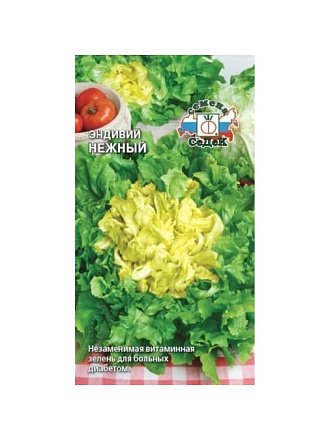 Семена Салат листовой, Нежный, 0.5 г, цветная упаковка, Седек
