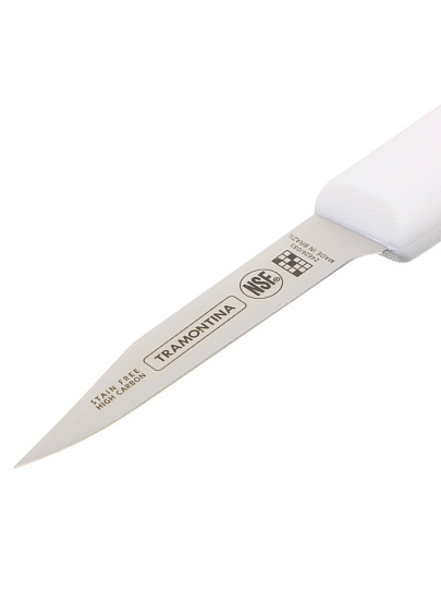 Нож кухонный Tramontina, Professional Master, для овощей, нержавеющая сталь, 8 см, рукоятка пластик, 871-060