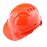 Каска защитная с храповым механизмом, модель Европласт (К-03) , оранжевая Россия, Сибртех, 89108 - фото 3