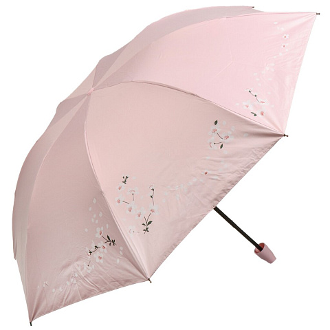 Зонт для женщин, механический, 8 спиц, 57 см, Нежный цветок, в ассортименте, TU57-3