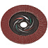 Круг лепестковый торцевой КЛТ2 для УШМ, LugaAbrasiv, диаметр 150 мм, посадочный диаметр 22 мм, зерн A50, шлифовальный - фото 2