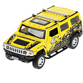 Машина Технопарк, Hummer спорт, 12 см, инерционная, HUM2-12SLSRT-YE, желтая - фото 2