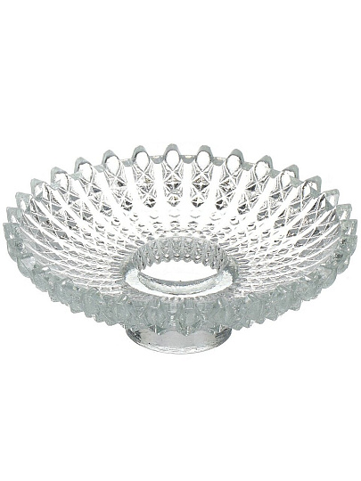 Подсвечник декоративный стекло, 1 свеча, 15х15х5.2 см, Evis, Корсо-2, большой, для интерьерных свечей, 3900001436