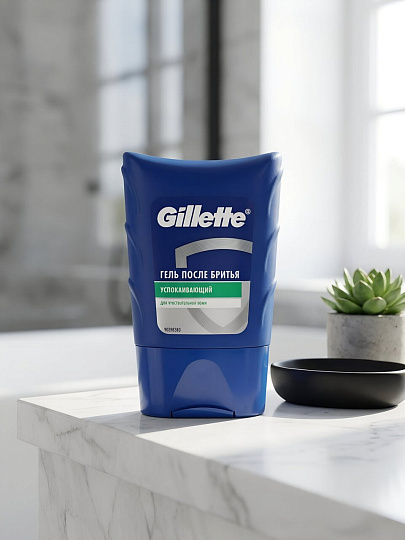 Гель после бритья, Gillette, для чувствительной кожи, 75 мл, GLS-84875015