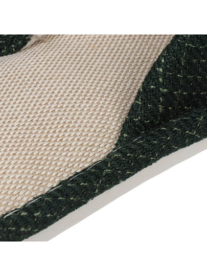 Тапки для женщин, изумрудные, р. 40-41, открытые, Клевер, A210169