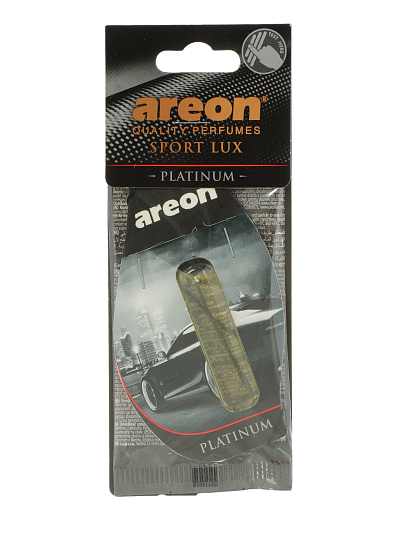Ароматизатор в машину подвесной, гелевый, Areon, Liquid Lux Sport Platinum, 46343