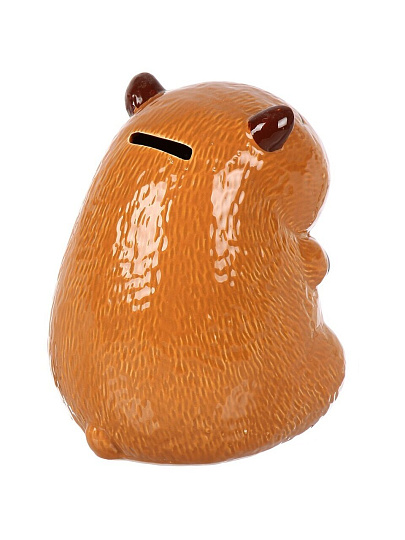 Копилка Капибара, 13х11х16 см, керамика, A240026