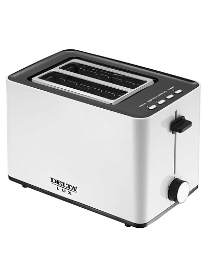 Тостер Delta Lux, DL-072, 850 Вт, 2 тоста, механический, 7-ми позиционный таймер