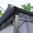 Шатер с москитной сеткой, серый, 3.65х3х2.75 м, четырехугольный, с двойной крышей, Green Days - фото 4