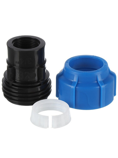 ПНД муфта d32х3/4&quot;, внутренняя резьба, Spektr