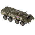 Машина Технопарк, БТР-80, 12 см, инерционная, подвижные элементы, SB-16-19-BTR-G-WB - фото 4