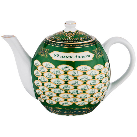 Заварочный чайник "99 имён аллаха", 1000 мл., 86-2297