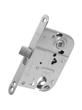 Замок врезной Apecs, 6000-CR, 11370, без ручки, цилиндровый, для фин дверей, хром