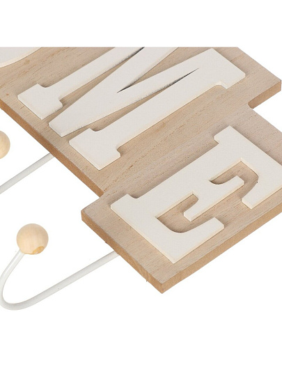 Ключница 29х20 см, МДФ, 4 крючка, на декоративном панно, Y6-10517