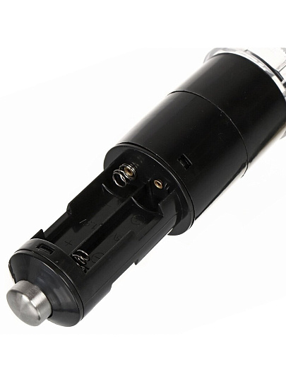 Электрическая мельница пластик, 22.5 см, для специй, белая, Y4-6198