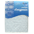 Скатерть Вилина, 1.32х2.2 м, ПВХ, Ажурная, прозрачная, в ассортименте, 6869
