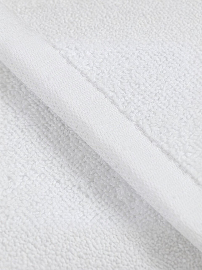 Полотенце банное 100х180 см, 100% хлопок, 500 г/м2, Spa, Barkas, белое, Узбекистан, AI-3105022