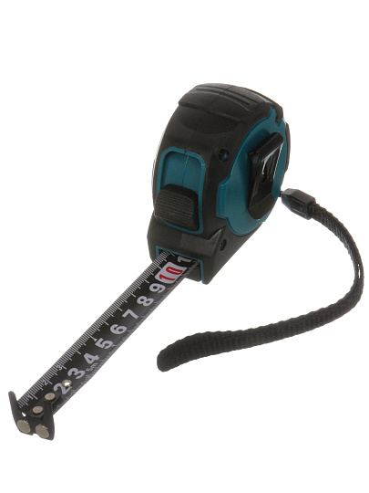 Рулетка 5 м, обрезиненный пластик, магнитный, 19 мм, автостоп, Росомаха, Эталон, 604519