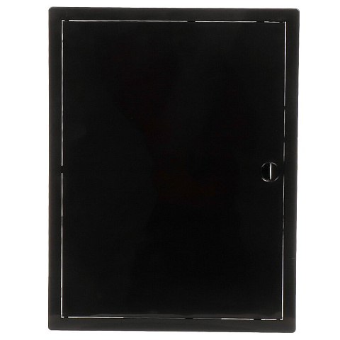 Люк-дверца ревизионная пластик, 400х500 мм, черный, Viento