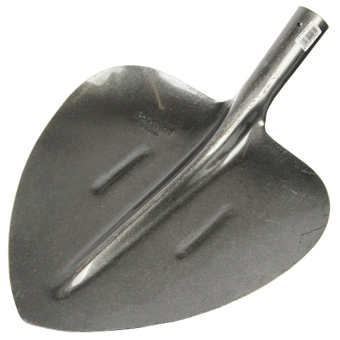 Лопата рельсовая сталь, 1.5х320х360х360 мм, щебеночная, S504-3, без черенка