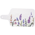 Доска сервировочная с ручкой Bronco &amp;quot;лаванда&amp;quot; 34,5*18 см., 189-268