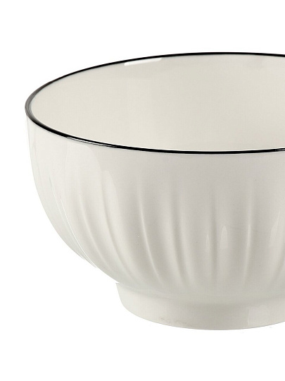 Салатник фарфор, круглый, 15х7.5 см, 0.7 л, Мираж, МФК, MFK21167