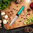 Нож кухонный Daniks, Emerald, универсальный, нержавеющая сталь, 12.7 см, рукоятка пластик, JA2021124-4 - фото 2
