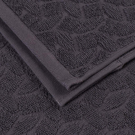 Полотенце банное 50х90 см, 100% хлопок, 500 г/м2, Lidya Jacquard, Anilsan, мокрый асфальт, Турция, 90995090