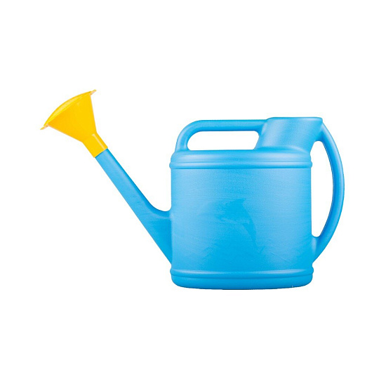 Лейка садовая, пластик, 8 л, в ассортименте, Альтернатива, М6761