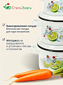 Набор посуды эмалированная сталь, 3 предмета, кастрюли 1.5,2.9,4.5 л, индукция, СтальЭмаль, Мохито, 1с33 - фото 3