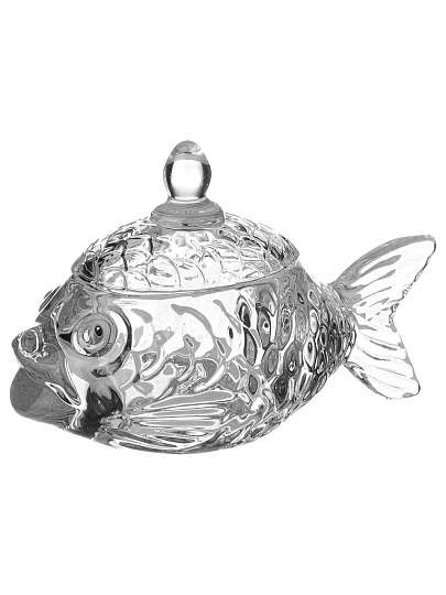 Икорница стекло, Lefard, Muza, 110 мл, с крышкой, 355-232